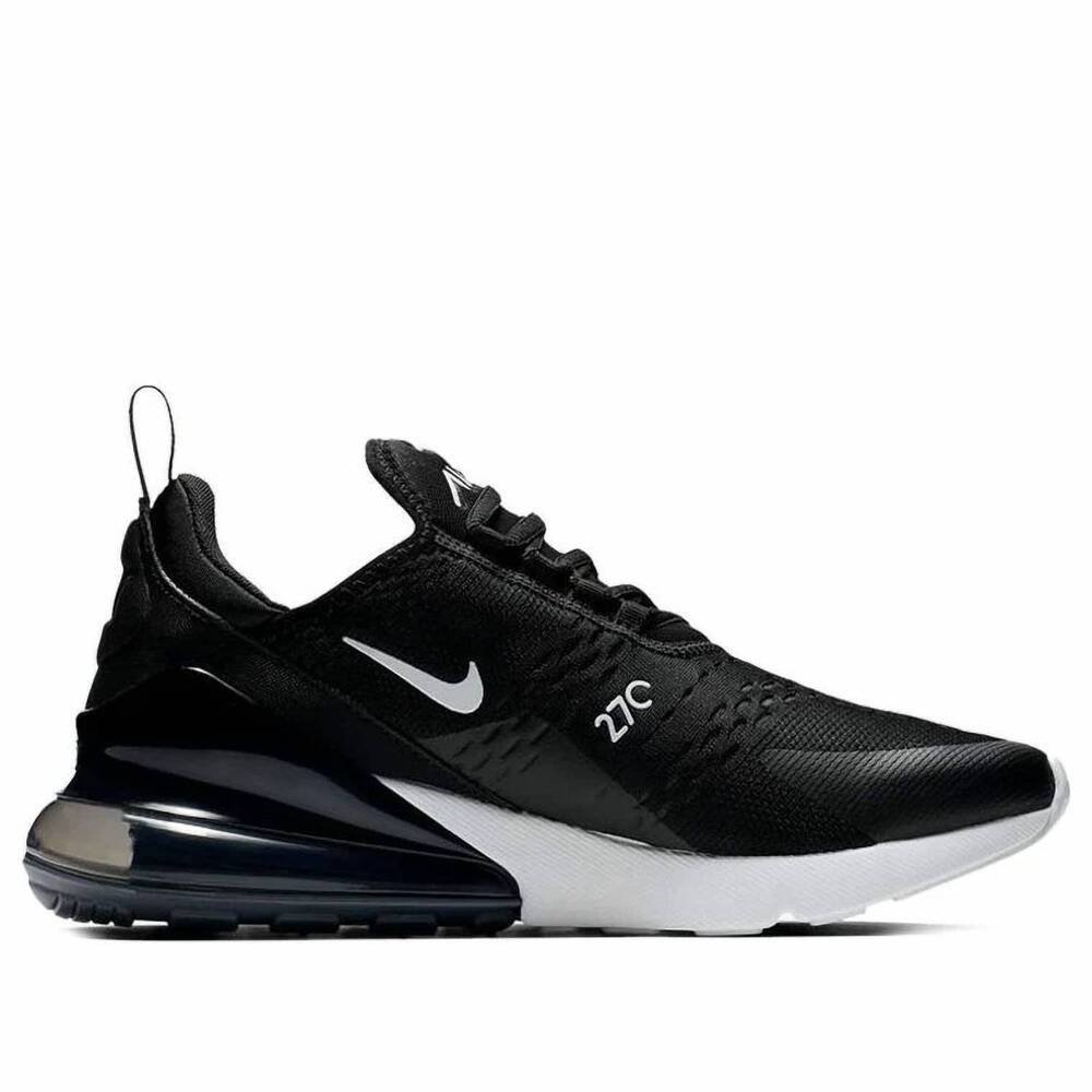 NEW NIKE women's air max 270 shoes in black/white